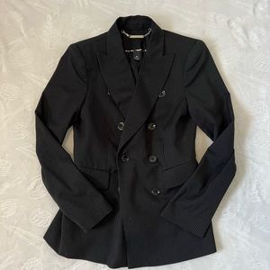 WHBM Double Breasted Pinstripe Blazer 00